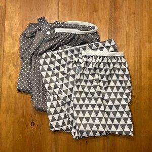 2 Pail Liners or Wet Bags for Cloth Diapers